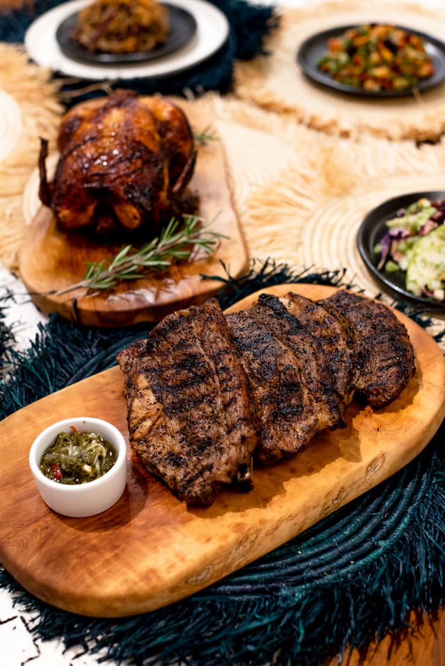 Chicken and Brisket